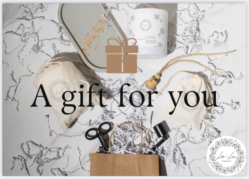A gift for you! – LaLuCandles